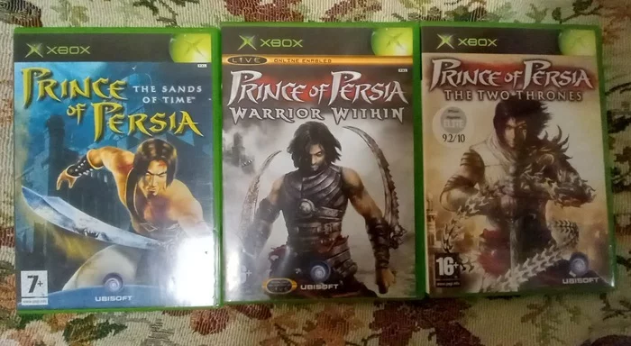 Prince of persia the trilogy - Принц Персии, Xbox original