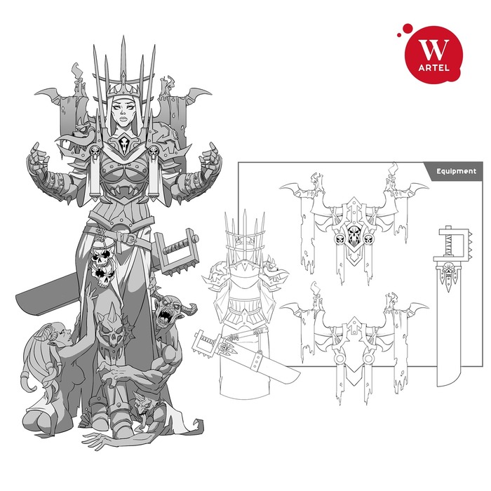 Artel W MiniaturesPreviews -Renegade Sisters Warhammer 40k, Wh Art, Adepta Sororitas, , Ecclesiarchy, Chaos Daemons