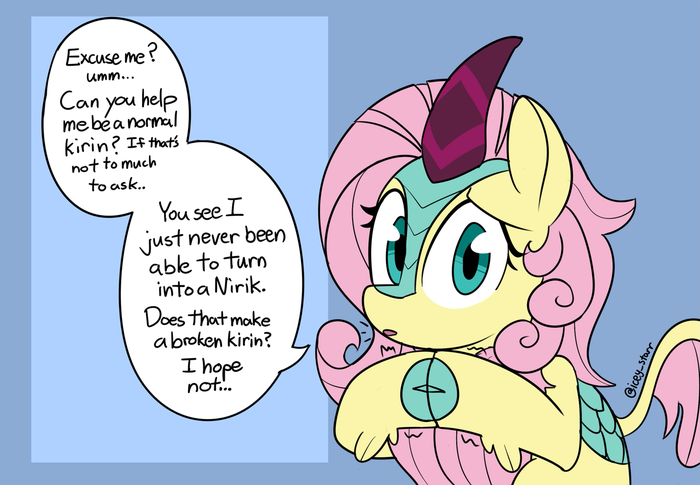?**      ?   ... My Little Pony, Fluttershy, MLP Kirin, , Icey