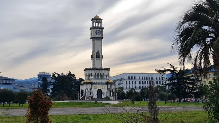 Фонтан Башня Чачи в Батуми. Грузия - Моё, Туризм, Путешествия, Грузия, Батуми, Чача, Достопримечательности, Отпуск