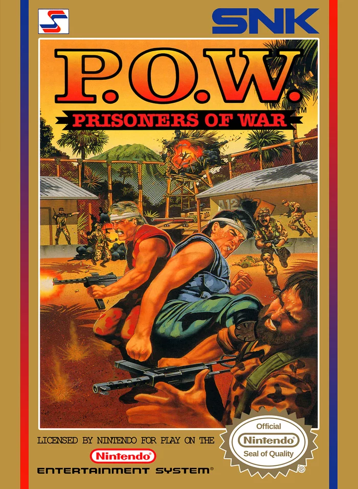 Do you remember we played P.O.W.: Prisoners of War in 1988?  (Dendy, NES) Retro Review - My, Retro Games, Nes, Dendy, Nostalgia, Looking for a game, Childhood of the 90s, 90th, Back in the 90s, Memories, Childhood memories, Video, Longpost