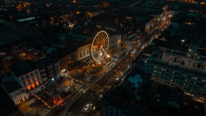 New Year !!! - My, Ireland, New Year, Drone