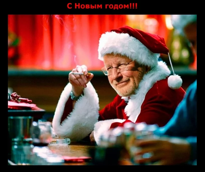 Dmitry, who is Puchkov, congratulates -) - New Year, Congratulation, Holidays, Dmitry Puchkov, Bad Santa movie, Humor, Cosplay, Russia, Society, 2022