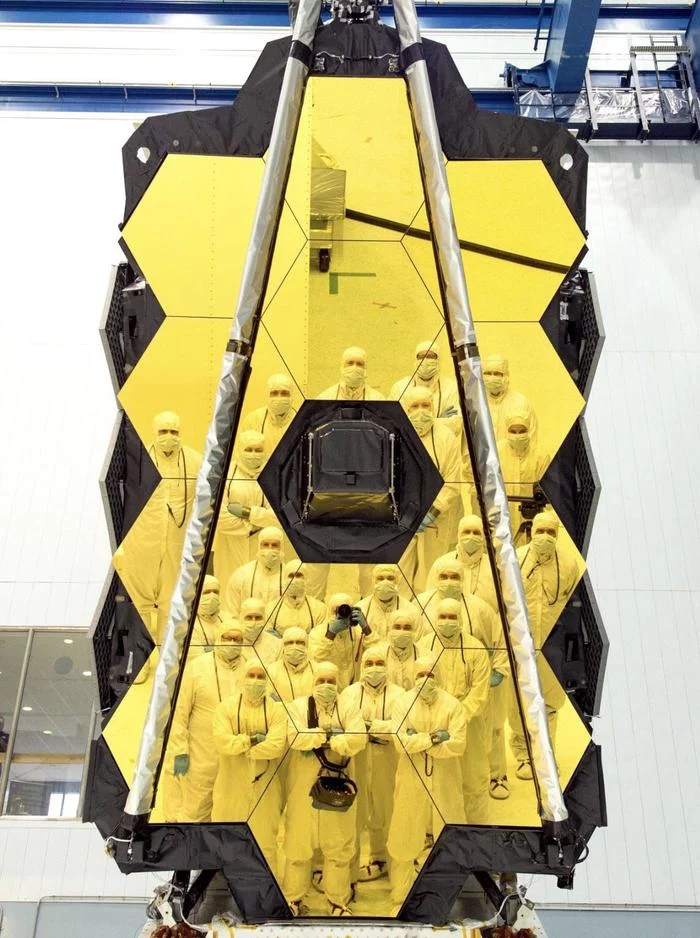 Group selfie by the creators of the James Webb telescope - James Webb, Selfie, Space, James Webb Telescope