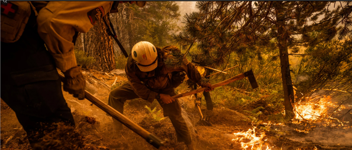 Лучшие научные снимки 2021 года. Пожары