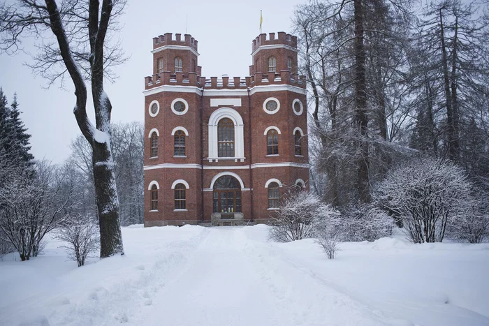 Arsenal - My, Alexander Park, Landscape, The photo, Saint Petersburg, Winter, Within Pushkin, Arsenal, Tsarskoe Selo