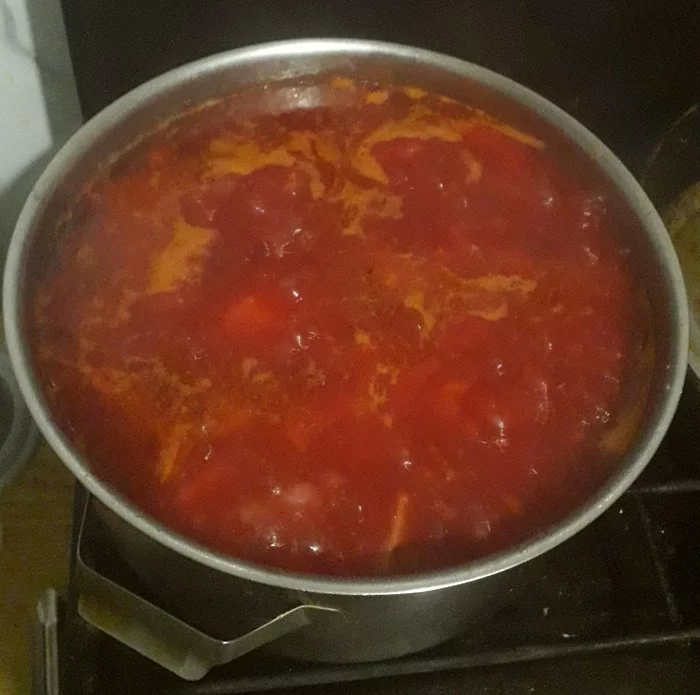 Borshchik - My, Borsch, Preparation, Men's cooking, Longpost