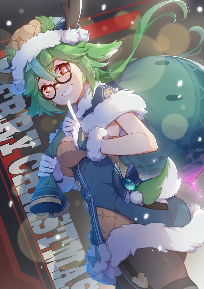  Anime Art, , Sucrose, Genshin Impact, Dobutsu, Animal Ears