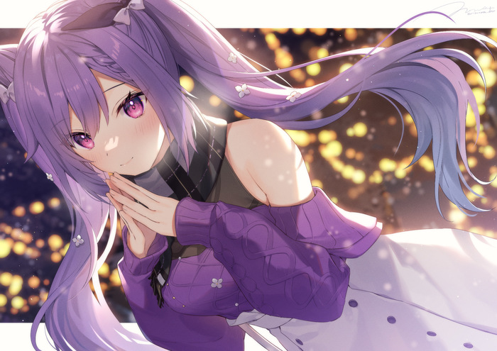 Keqing Genshin Impact, Anime Art, , Keqing (Genshin Impact)