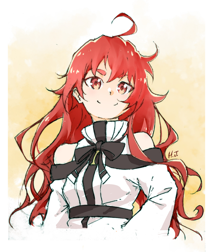   , , Anime Art, Mushoku tensei, Eris Boreas Greyrat