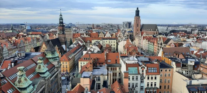 Wroclaw. View from the Cathedral of St. Mary Magdalene - Wroclaw, The cathedral, Poland