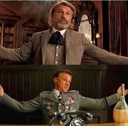 When you play two opposite roles in two films - anti-racist and ultra-racist and get Oscars for both roles - Oscar, Django, Christoph Waltz, Actors and actresses, Movies