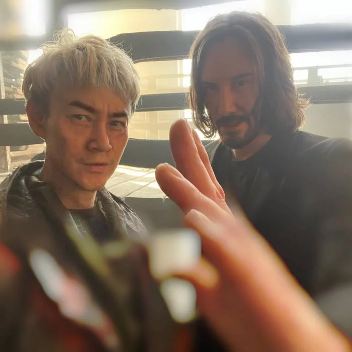 Actor, action director Tiger Chen shared a video of the preparation of the action scenes The Matrix: Resurrection - Actors and actresses, Боевики, The Matrix: Resurrection, Tiger Chen, Keanu Reeves, Video