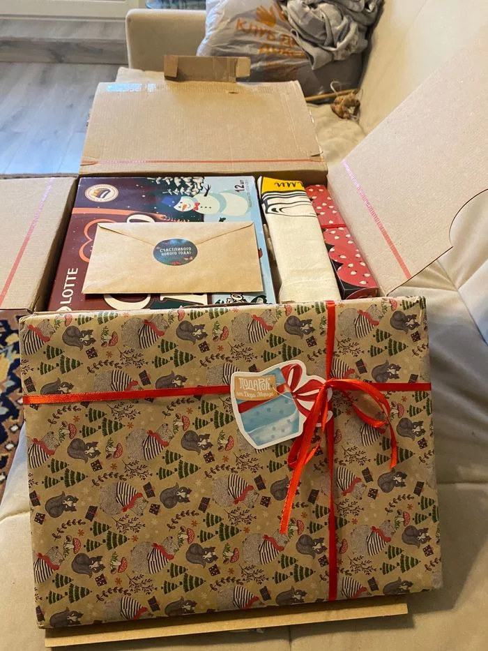 Exchange from Mirroci. Belgorod-Moscow - My, Secret Santa, Gift exchange, New Year's exchange from Mirrochka, Longpost