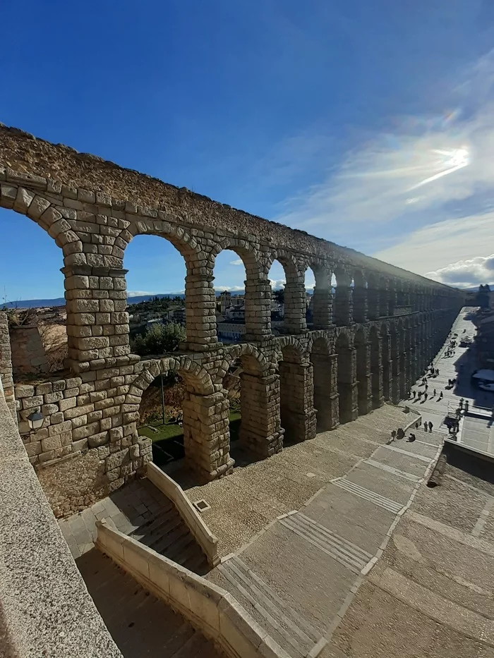 Aqueduct of Ancient Rome - My, The photo, Ancient Rome, Architecture, Roman Aqueduct