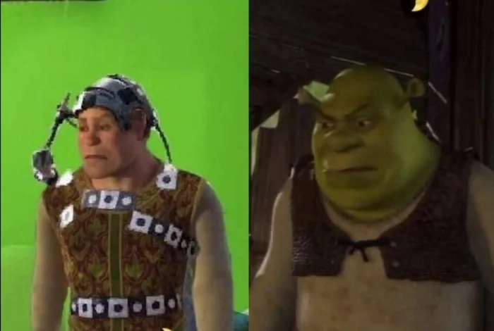 How Shrek was actually filmed - Shrek, Cartoons, Humor