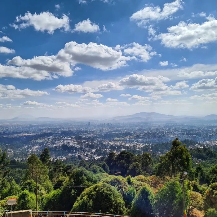 Addis Ababa from a height of 3+ thousand meters. Mount Entoto - My, Ethiopia, The mountains, Addis Ababa