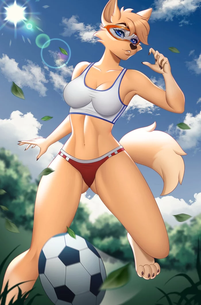 Zabivaka - NSFW, Zabivaka, Anthro, Boobs, Art, Hand-drawn erotica, Erotic, Mascot, Football, Rule 63, Longpost