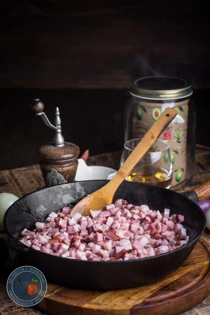 Incomparable bacon jam v2.0 - From Odessa with carrots, Cooking, Food, Video recipe, The photo, Longpost