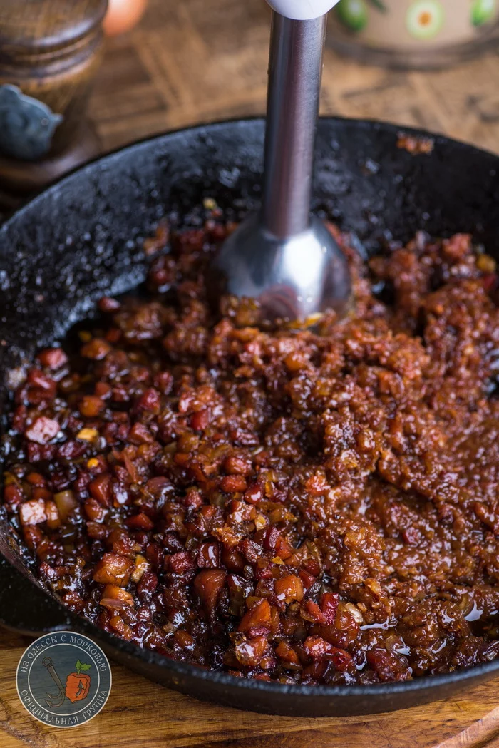 Incomparable bacon jam v2.0 - From Odessa with carrots, Cooking, Food, Video recipe, The photo, Longpost