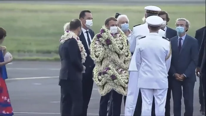 Macron and The Lennesian Hospitality - news, Emmanuel Macron, Polynesia, French Polynesia