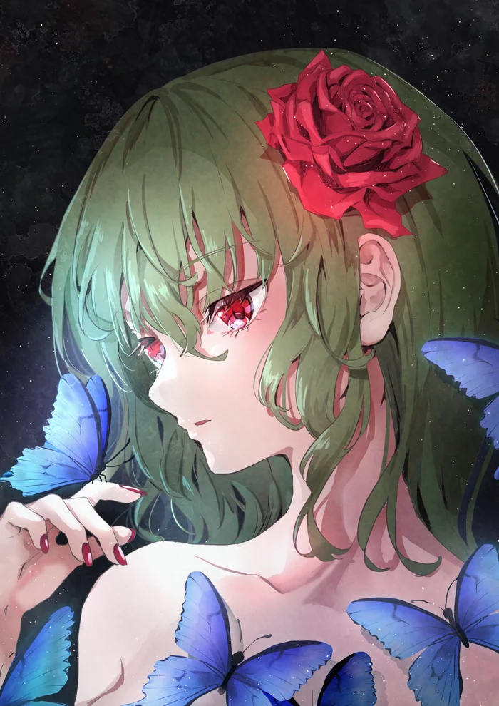 Kazami Yuuka - Touhou, Kazami Yuuka, Аниме, Anime Art, Shironeko yuuki