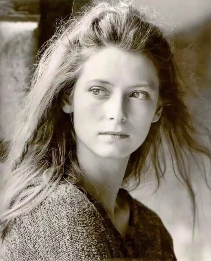 28-year-old Tilda Swinton - Tilda Swinton, The photo, Old photo, Actors and actresses, Celebrities, Repeat