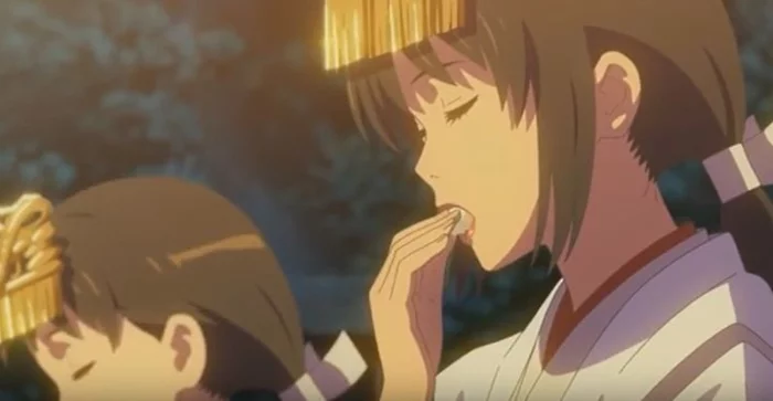 Why does an anime girl chew rice? - My, Beer, Sake, Names, Anime