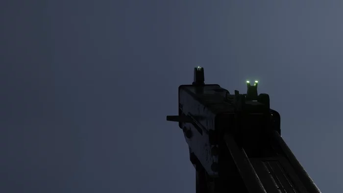 Submachine gun Cedar - Longpost, Gamedev, Computer graphics, Graphics, 3D, 3D modeling, Cedar, Substance painter, Blender, Submachine gun, Weapon, My