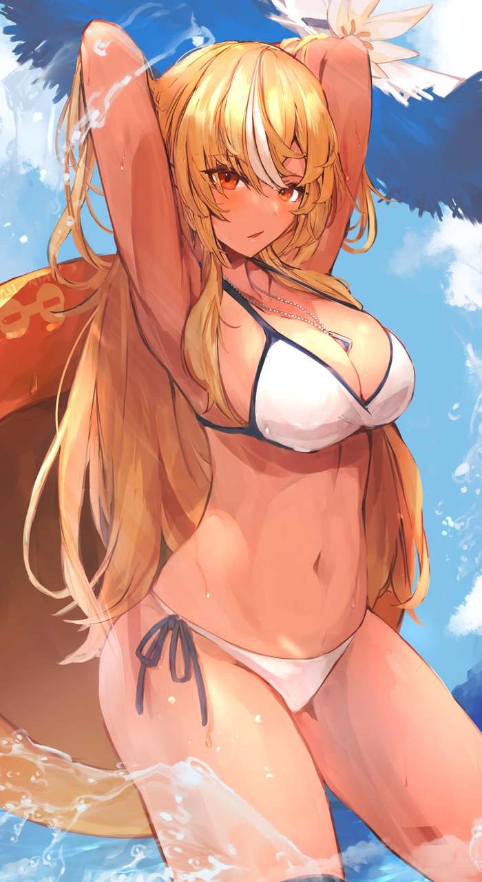 Anime Art , Anime Art, Virtual YouTuber, Hololive, Flare Shiranui