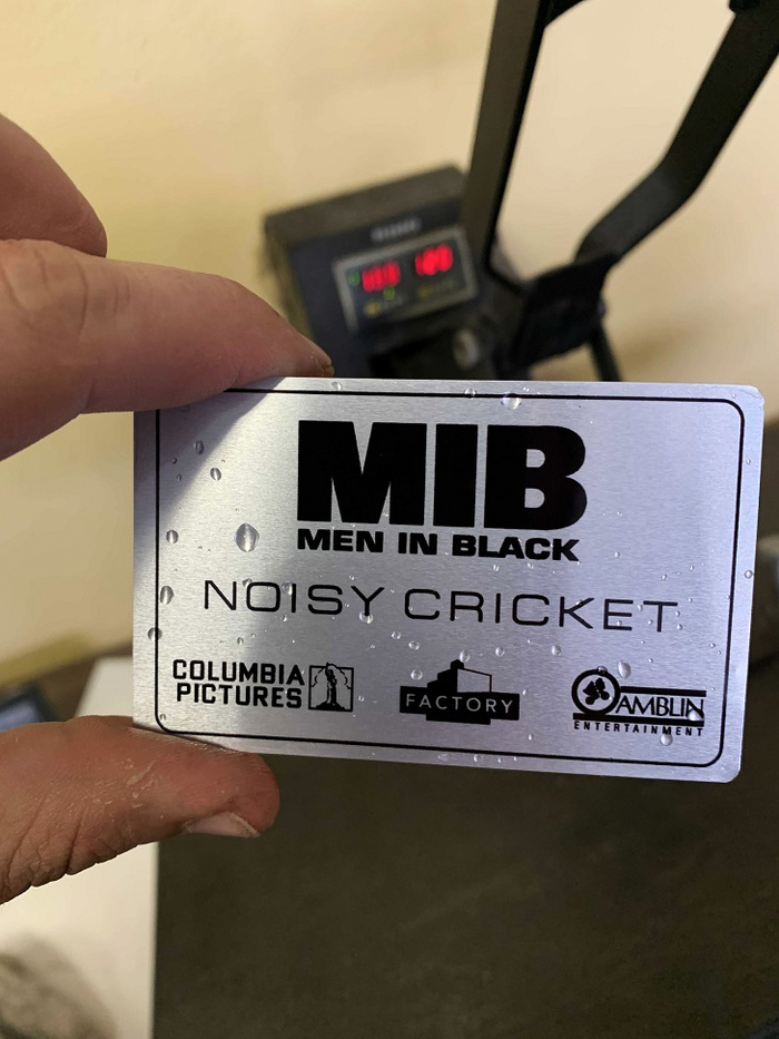 MiB: Noisy Cricket 3D печать, Самоделки, Люди в черном, Сувениры, Видео, Длиннопост, Рукожоп