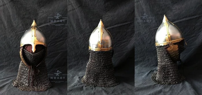 Sogdian helmet version - My, Helmet, Reconstruction, Hammer, Tajikistan, East, Longpost