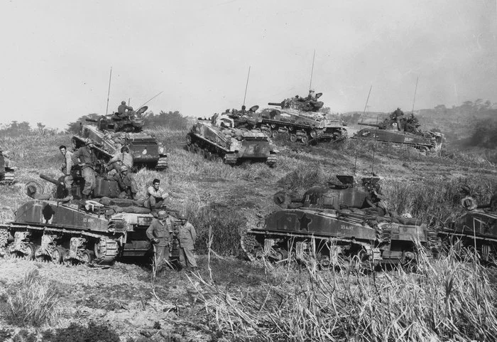 Война на Великом океане IV - Вторая мировая война, История, Фотография, США, Союзники, Япония, Тихий океан, Танки, Бронетехника, Длиннопост