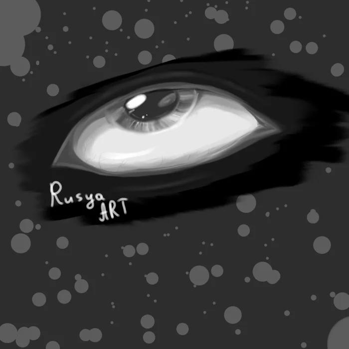 Ideas for drawing appear so unexpectedly Eyes - My, Eyes, Digital drawing