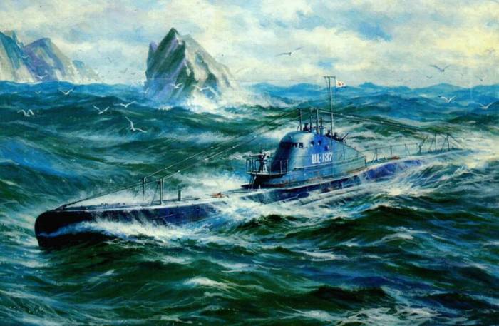 Black Sea pike - My, Sea, Fleet, Black Sea Fleet, Modeling, Scale model, Submarine, Submarine fleet, Prefabricated model, The Great Patriotic War, Stand modeling, Longpost