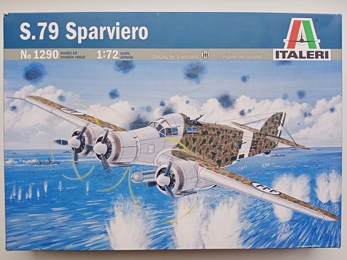 Savoia-Marchetti SM.79 Sparviero (1/72 Italeri). Build Notes - My, Modeling, Stand modeling, Aircraft modeling, Prefabricated model, Assembly, Airbrushing, Miniature, Airplane, Aviation, The Second World War, With your own hands, Needlework with process, Needlework, Hobby, Italy, Bomber, Torpedo bomber, Scale model, Longpost