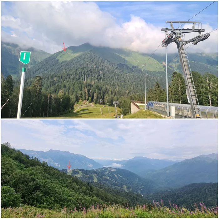 Bzerpinsky cornice, Sochi - Hike, The mountains