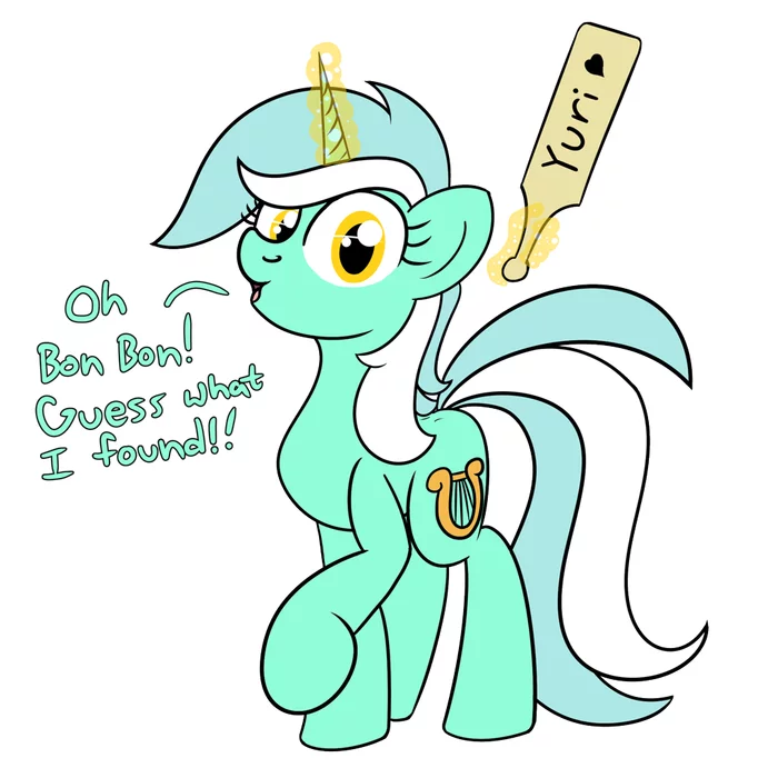 Лилия - My Little Pony, Lyra Heartstrings, Bon Bon, MLP Lesbian