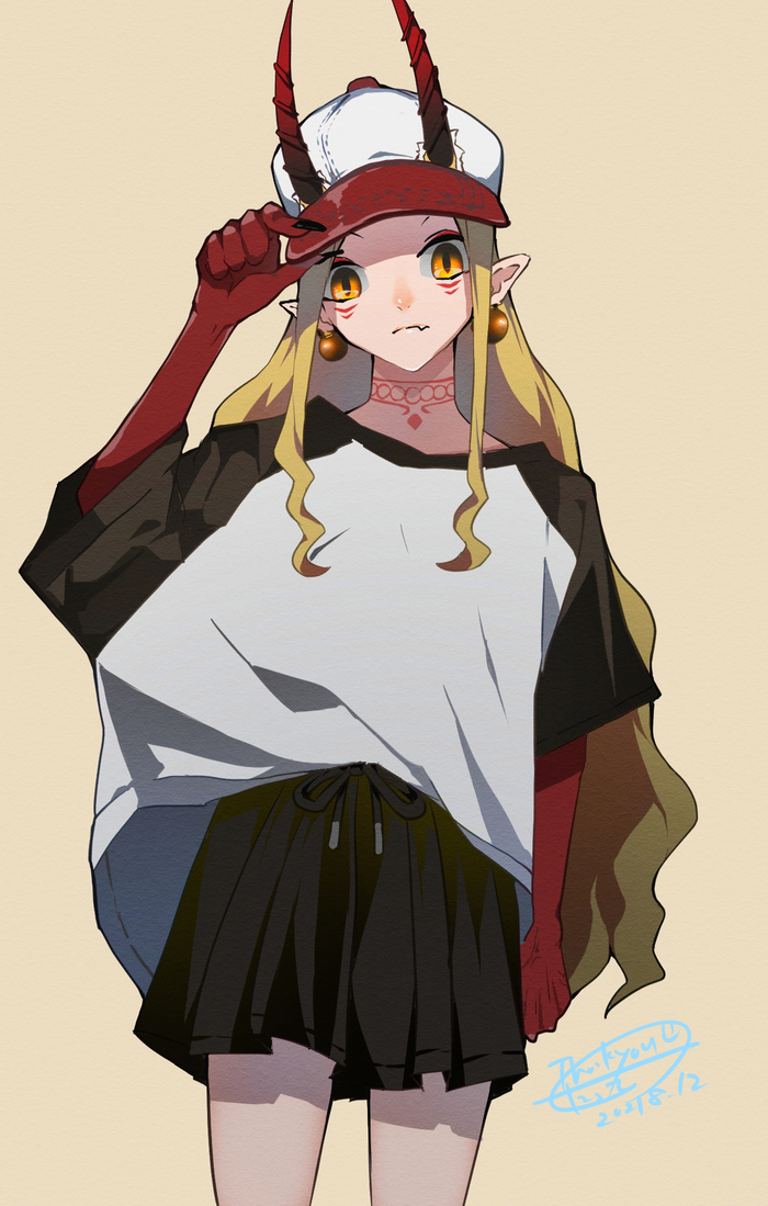  , Anime Art, Fate, Fate Grand Order, Ibaraki Douji, 
