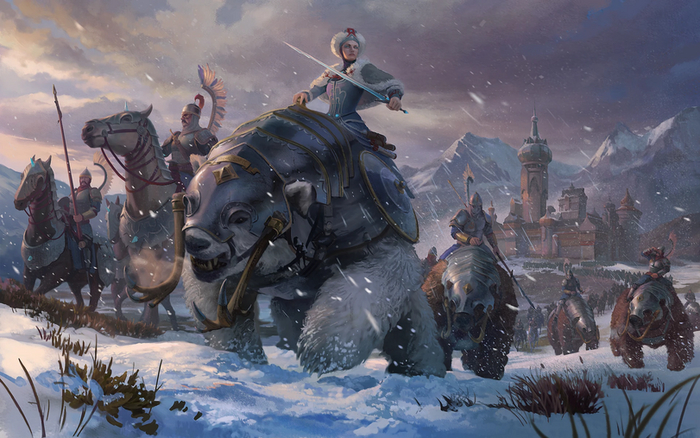 Kislev , Warhammer, Game Art, Warhammer Fantasy Battles, Total war: Warhammer, Kislev, , Chaos Daemons, 