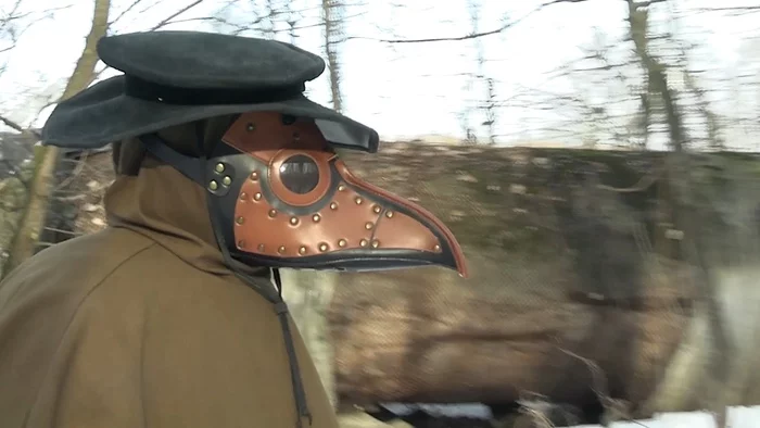 Plague Doctor Goodslof in the movie Major Drone and plague doctor - My, Cosplay, Actors and actresses, The photo, Mask, Major Thunder, Major Thunder: Plague Doctor, Cosplayers, Plague Doctor, Frame, Movies, Russian cinema, Russia, Plague, Parody, Costume, Video, Longpost