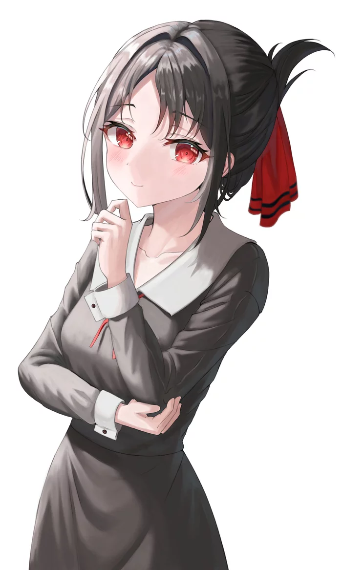 Кагуя - Kaguya-Sama wa Kokurasetai, Shinomiya Kaguya, Anime Art, Аниме