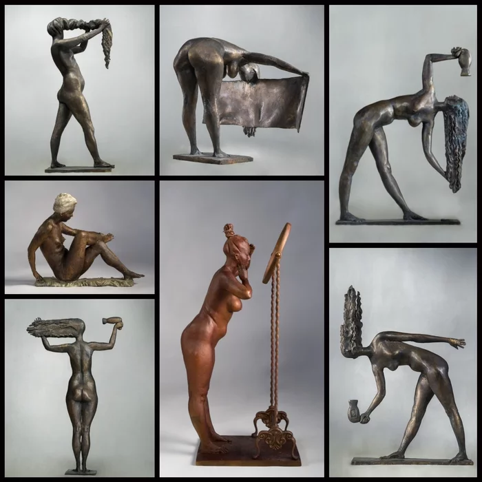 What is Marafet about? - My, Sculpture, Modern Art, Bronze, Art, Women, Marafet, Video, Longpost