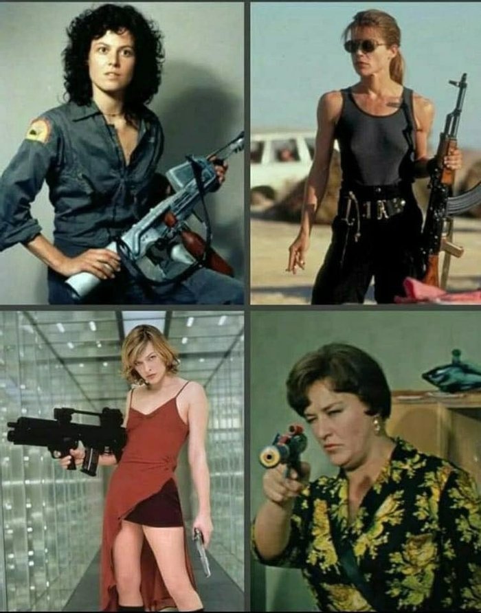 Femme Fatale - Sigourney Weaver, Linda Hamilton, Milla Jovovich, Nonna Mordyukova, Actors and actresses