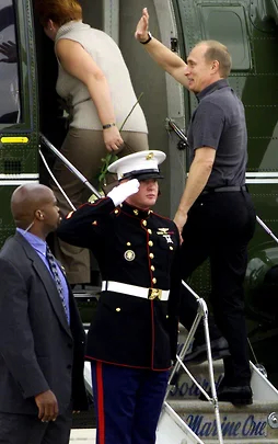 Фото из другой реальности Владимир Путин, Джордж Буш, США, Прошлое, Сюрреализм, Политика, Длиннопост