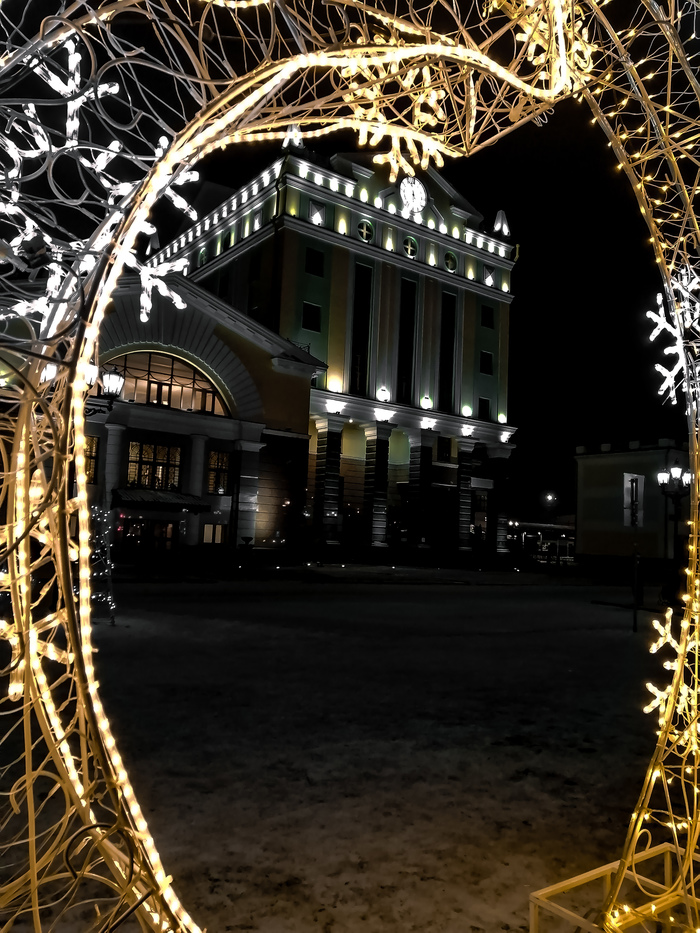 Красноярск новогодний