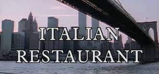 And another series (mini) from childhood: Italian Restaurant - Nostalgia, 90th, Childhood, Childhood of the 90s