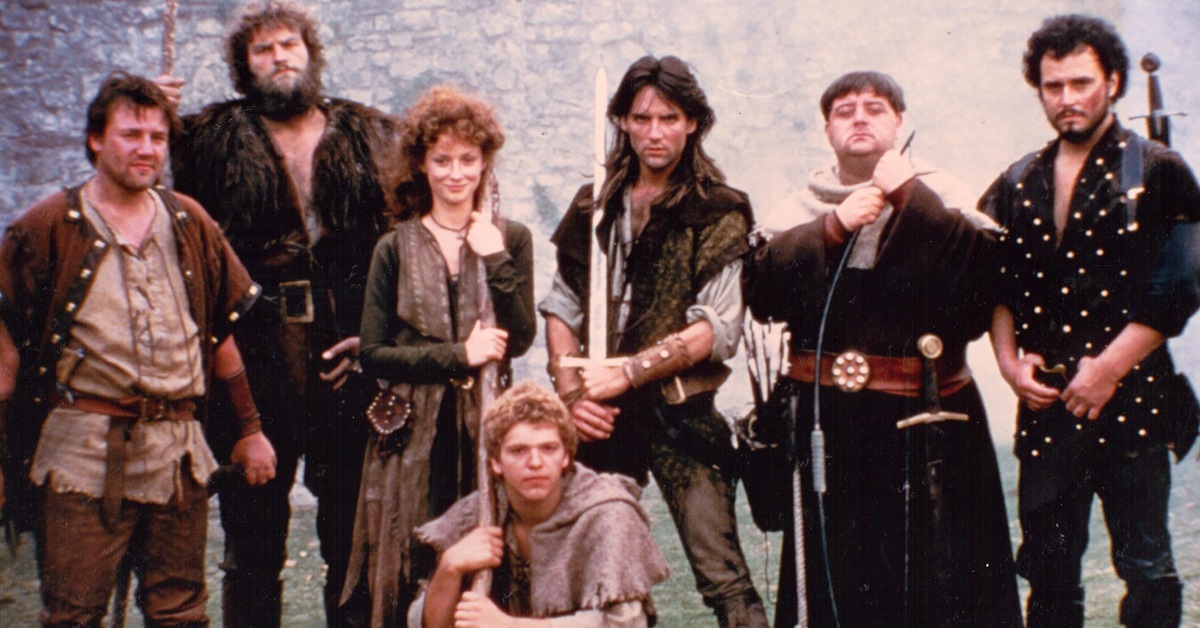 Merry men. Робин из Шервуда 1984. Робин Гуд 1986.