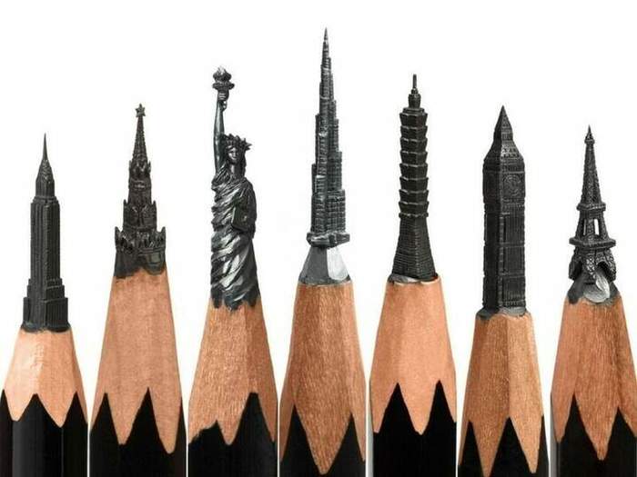 We don't seem to teach this lazy man how to draw - Pencil, Sculpture, Slate pencil, Miniature