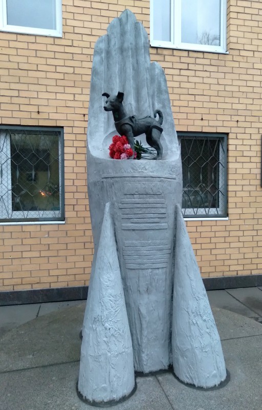 We remember - Laika, Space, Monument, The photo